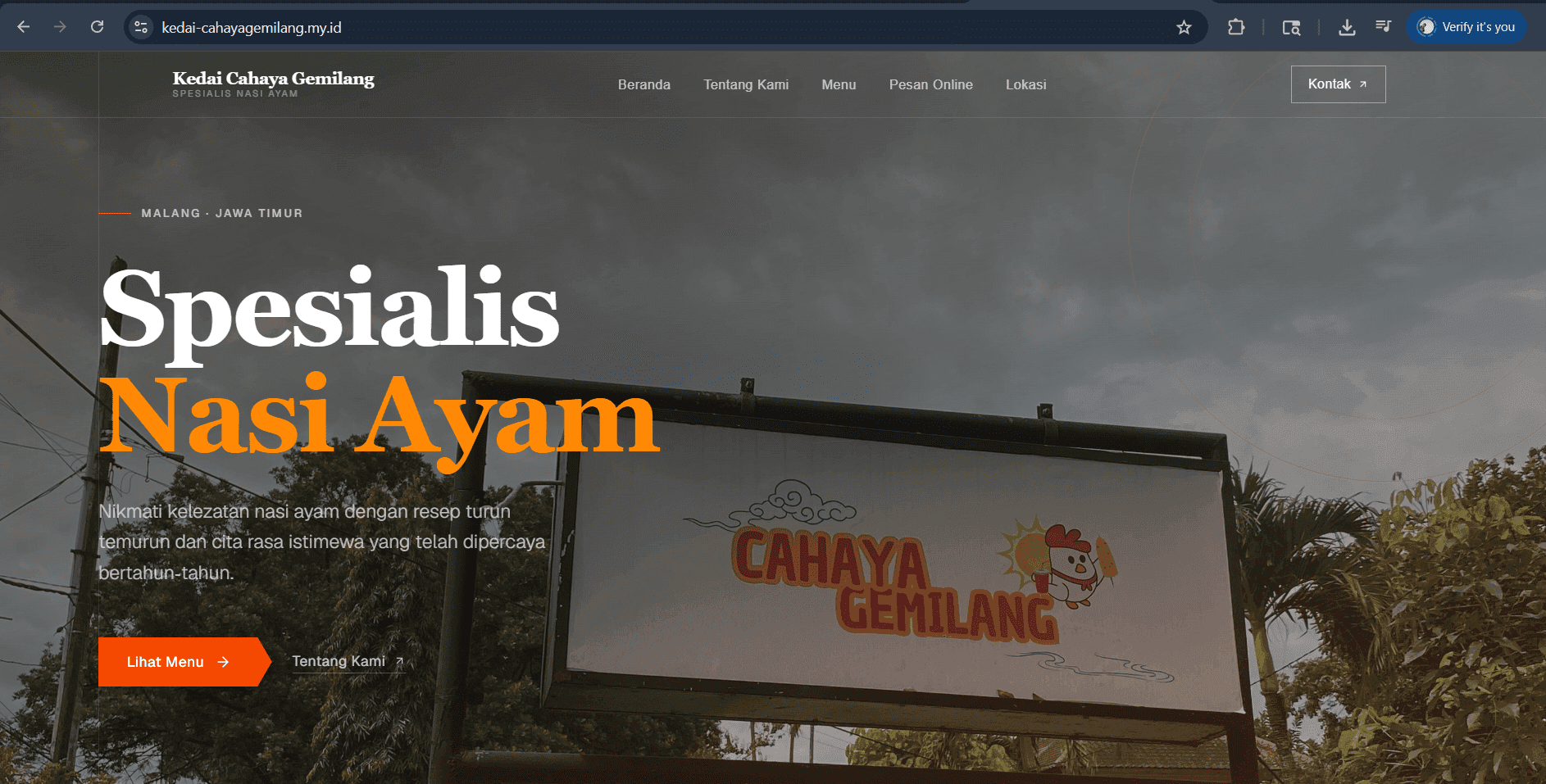 Web Cahaya Gemilang